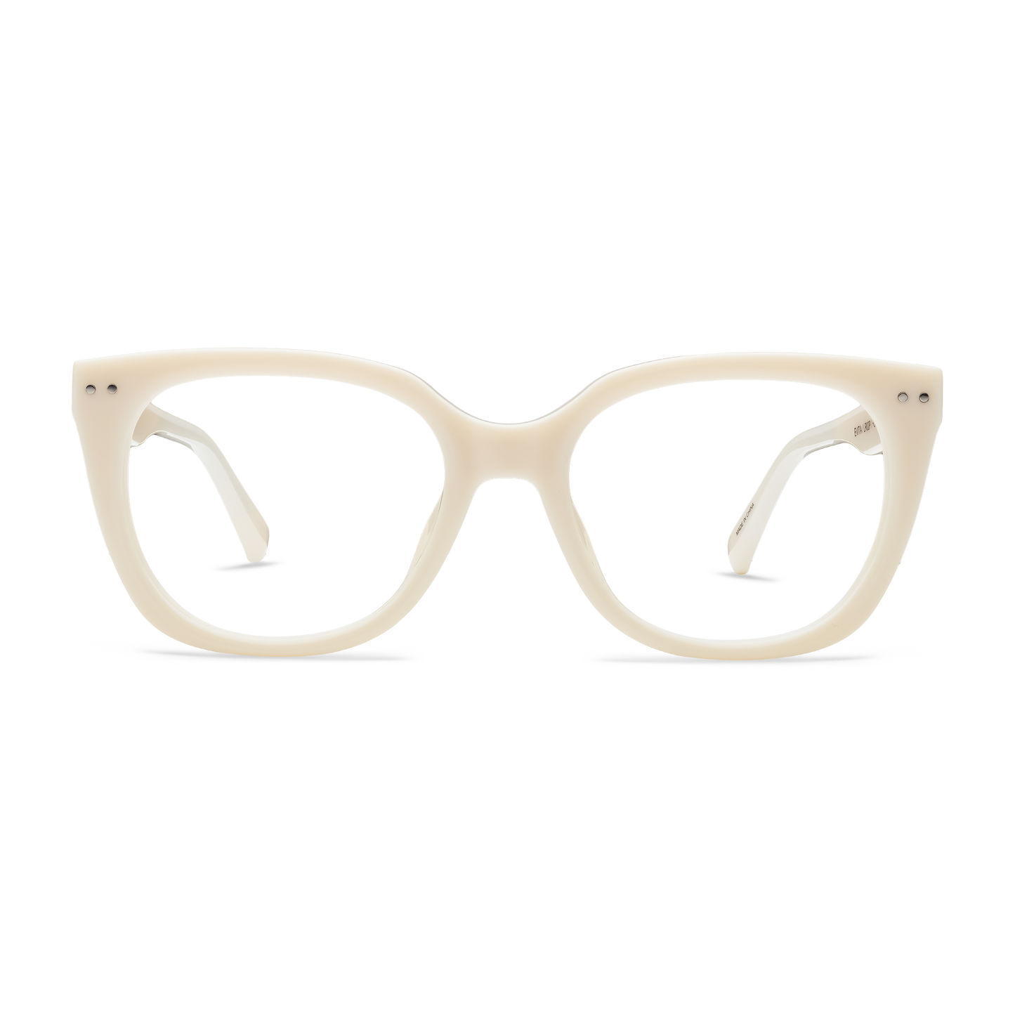 Evita Readers READING GLASSES LOOK OPTIC Reader Shiny Bone 1.00