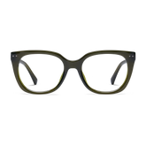Evita Readers READING GLASSES LOOK OPTIC (Shiny Forest Green) 1.00