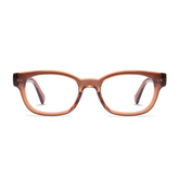 Keaton Blue Light BLUE LIGHT READING GLASSES LOOK OPTIC Shiny Cinnamon +0.00