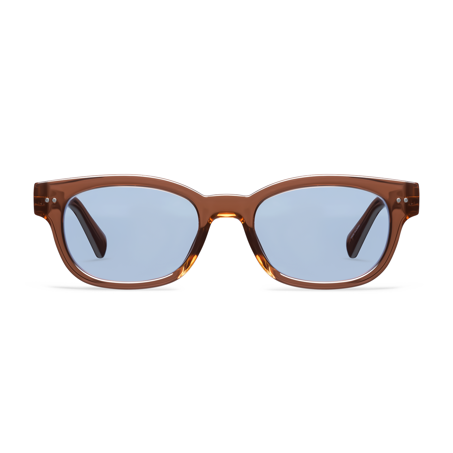 Keaton Progressives PROGRESSIVES LOOK OPTIC Progressive Reader (Shiny Cinnamon - Blue Tint) +1.00