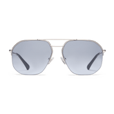 Muse Readers READING GLASSES LOOK OPTIC Reader Silver Blue Tint 1.00