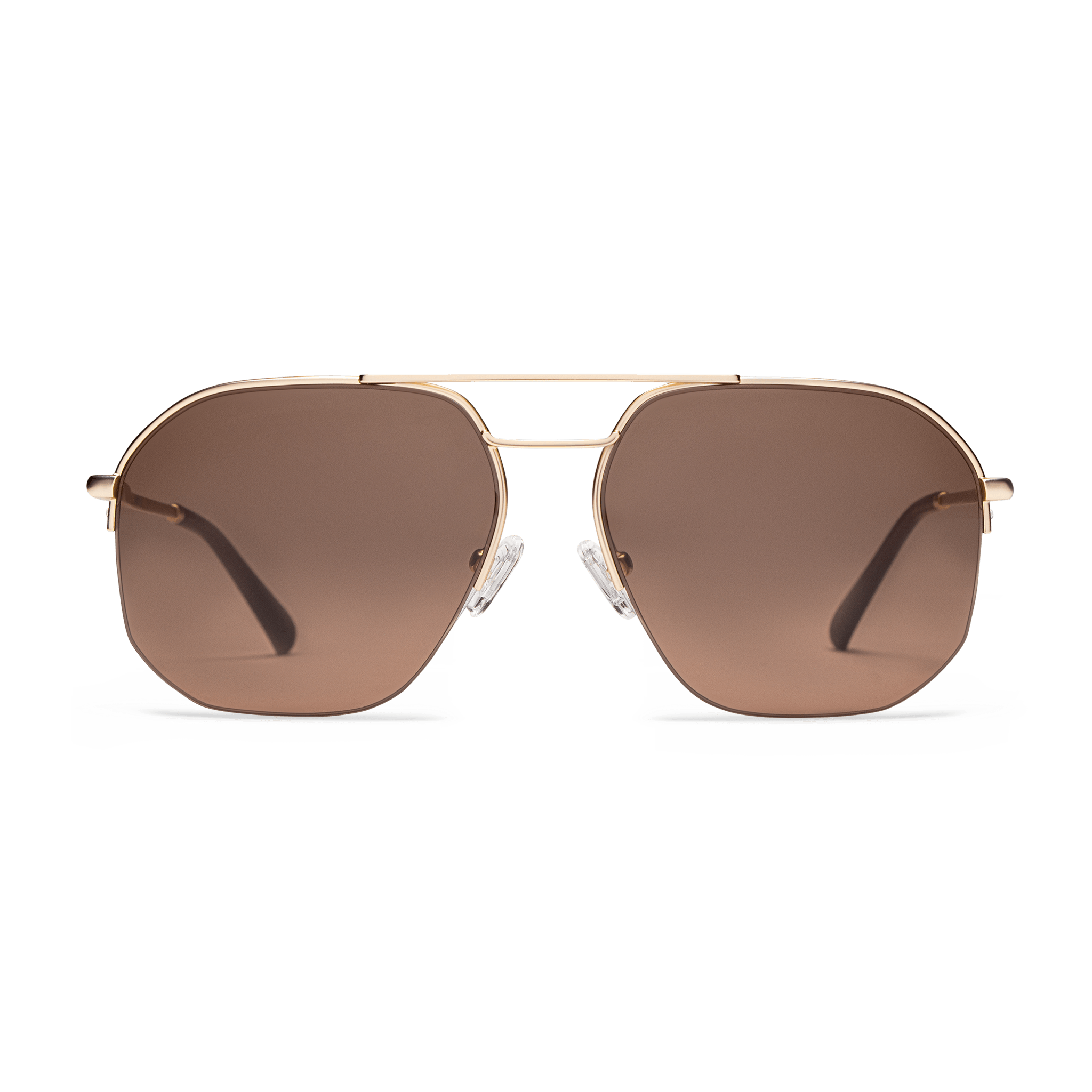 Silhouette Sun C-2 Sunglasses
Brown lens with gold wiring Oliver Peoples MP-2 Sun Cocobolo Antique Gold with Brown  main image 2
