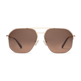 Muse Sun Sunglasses LOOK OPTIC Sunglasses (Gold) No Magnification