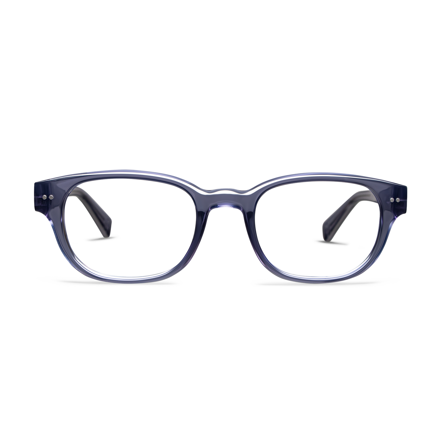 Bond Readers Eyewear LOOK OPTIC (Shiny Grey Blue) +1.00
