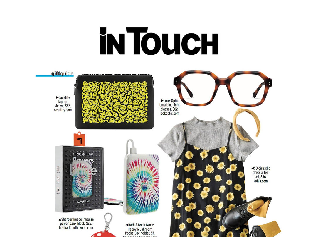 IN TOUCH MAGAZINE, back to school season gifts