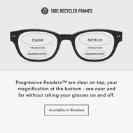 BO20PBLK10, BO20PBLK15, BO20PBLK20, BO20PBLK25, BO20PBLK30 - Black rectangular eyeglasses with clear lenses.