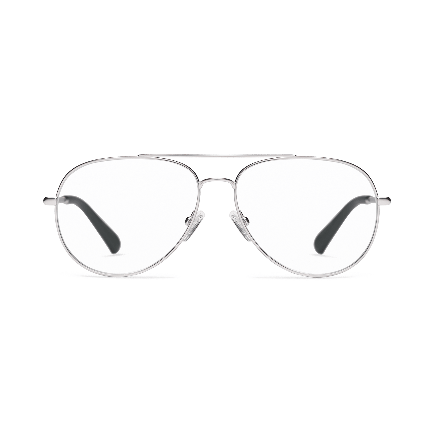 Cooper Readers READING GLASSES LOOK OPTIC Reader (Silver) 1.00