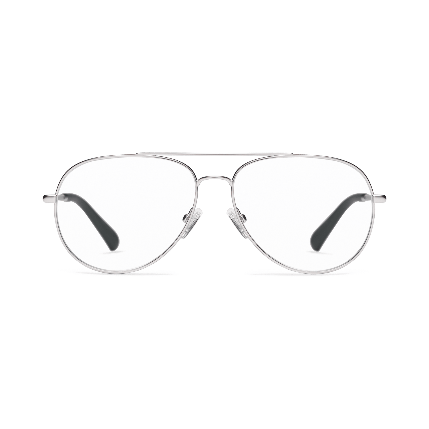 Cooper Readers READING GLASSES LOOK OPTIC Reader (Silver) 1.00