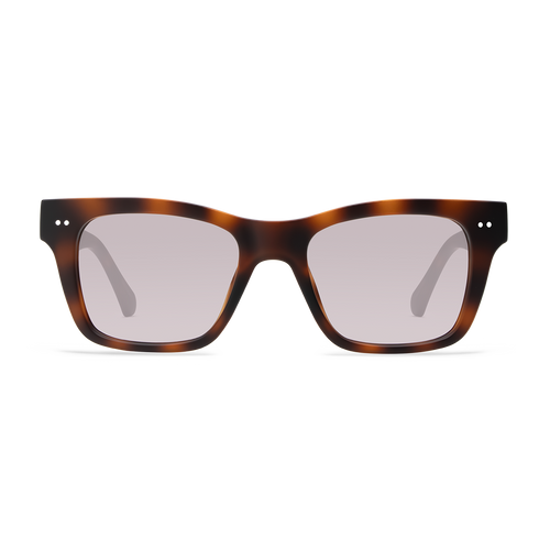 Cosmo Progressives Eyeglass Frames LOOK OPTIC Tortoise Pink Tint +1.00 