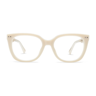 Evita Readers READING GLASSES LOOK OPTIC Shiny Bone 1.00