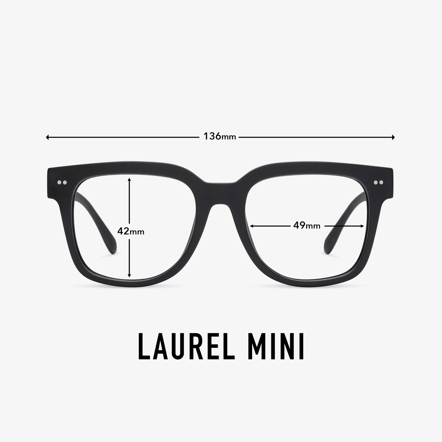 Laurel Mini READING GLASSES LOOK OPTIC   