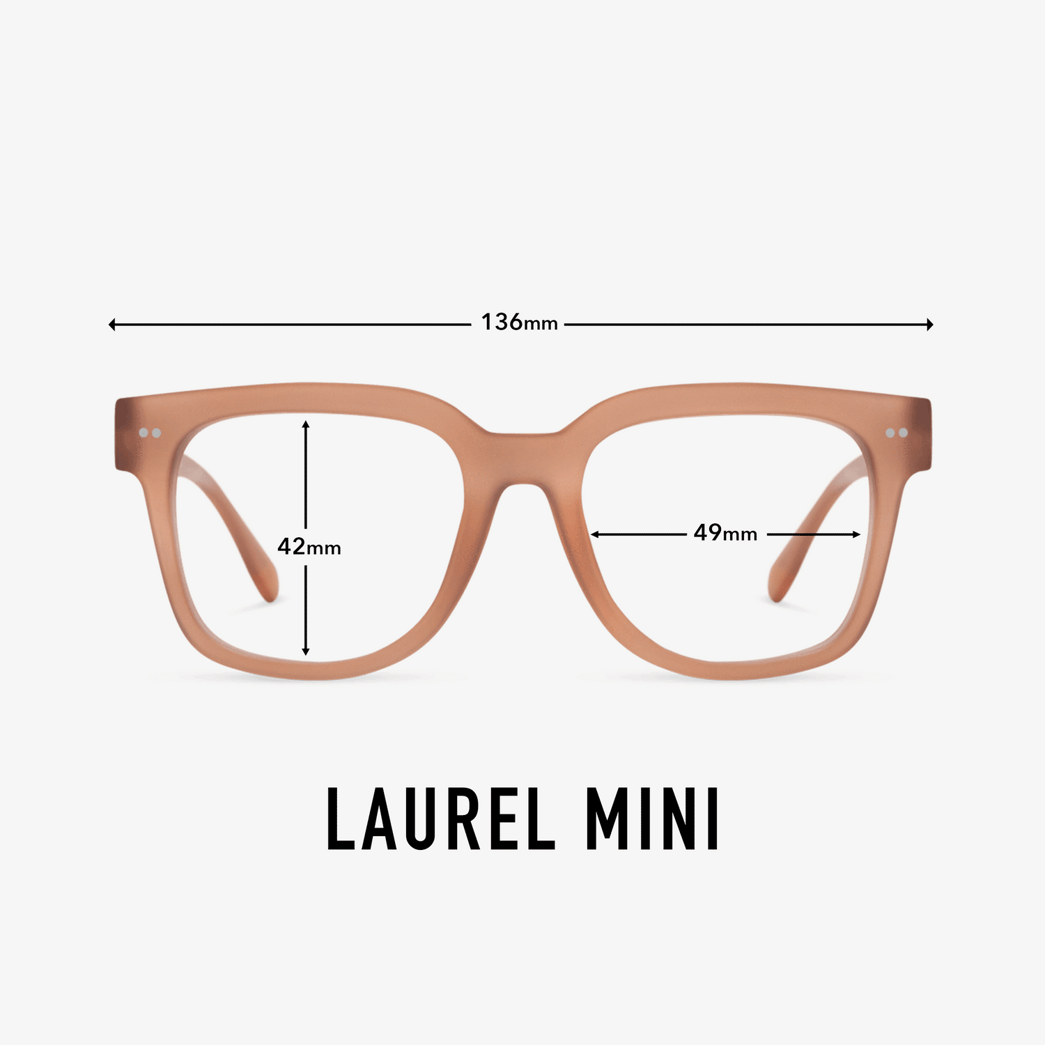 Laurel Mini READING GLASSES LOOK OPTIC   