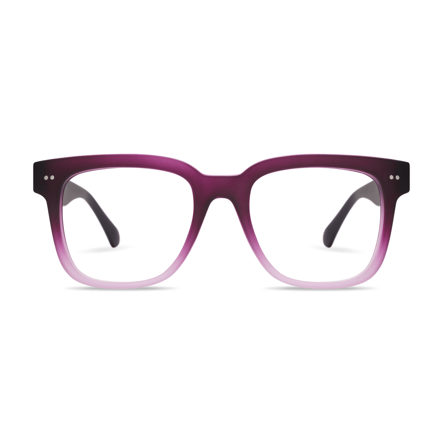 Laurel Blue Light Eyeglasses LOOK OPTIC Purple Gradient +0.00 