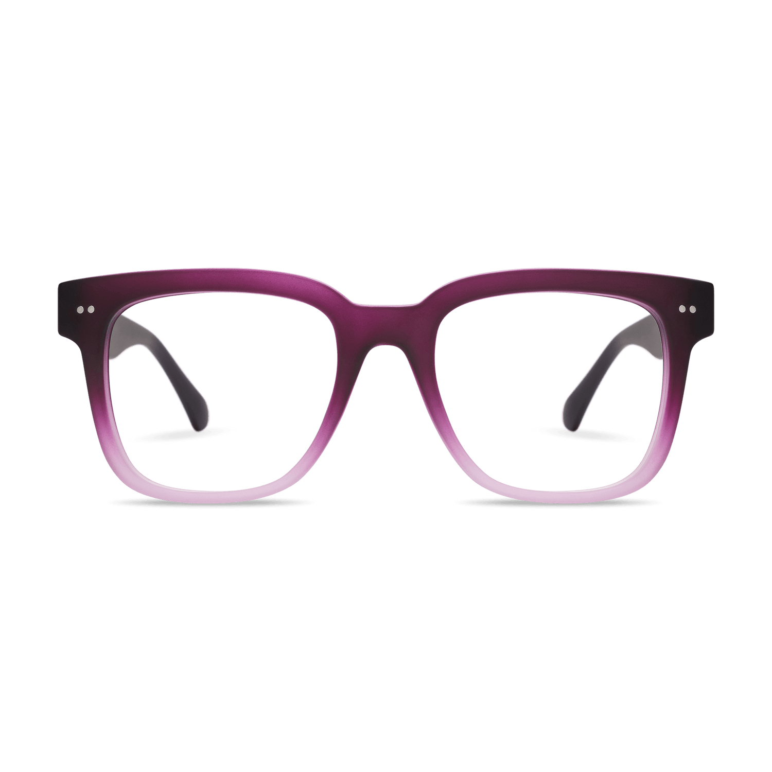 Laurel Blue Light Eyeglasses LOOK OPTIC (Purple Gradient) 0.00 