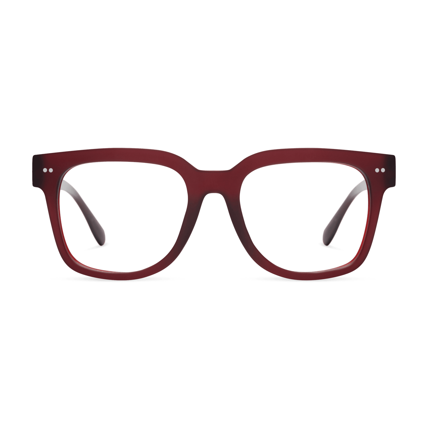 Laurel Readers READING GLASSES LOOK OPTIC Reader (Crimson) 1.00