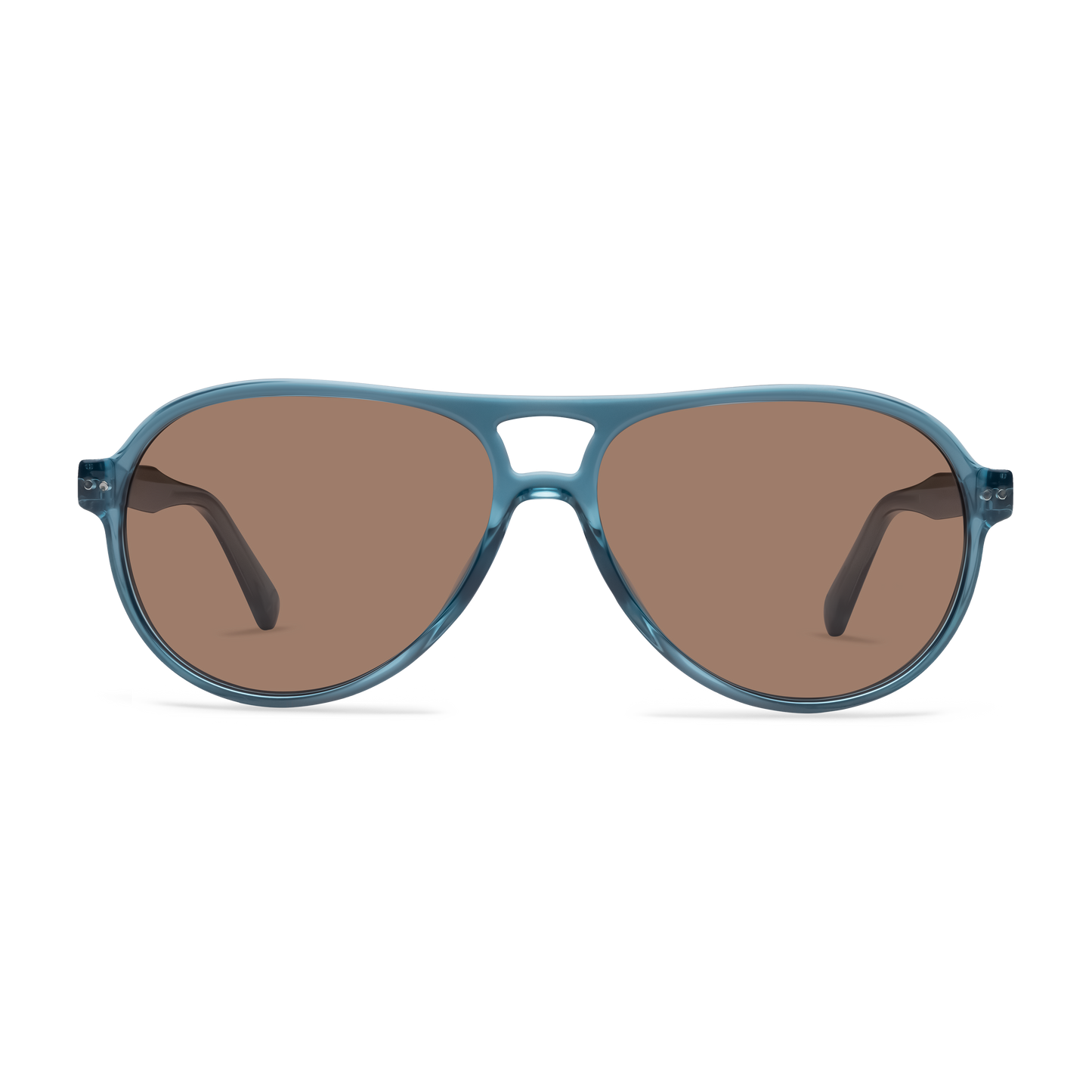 Liam Sun Sunglasses LOOK OPTIC Sunglasses Shiny Aqua No Magnification