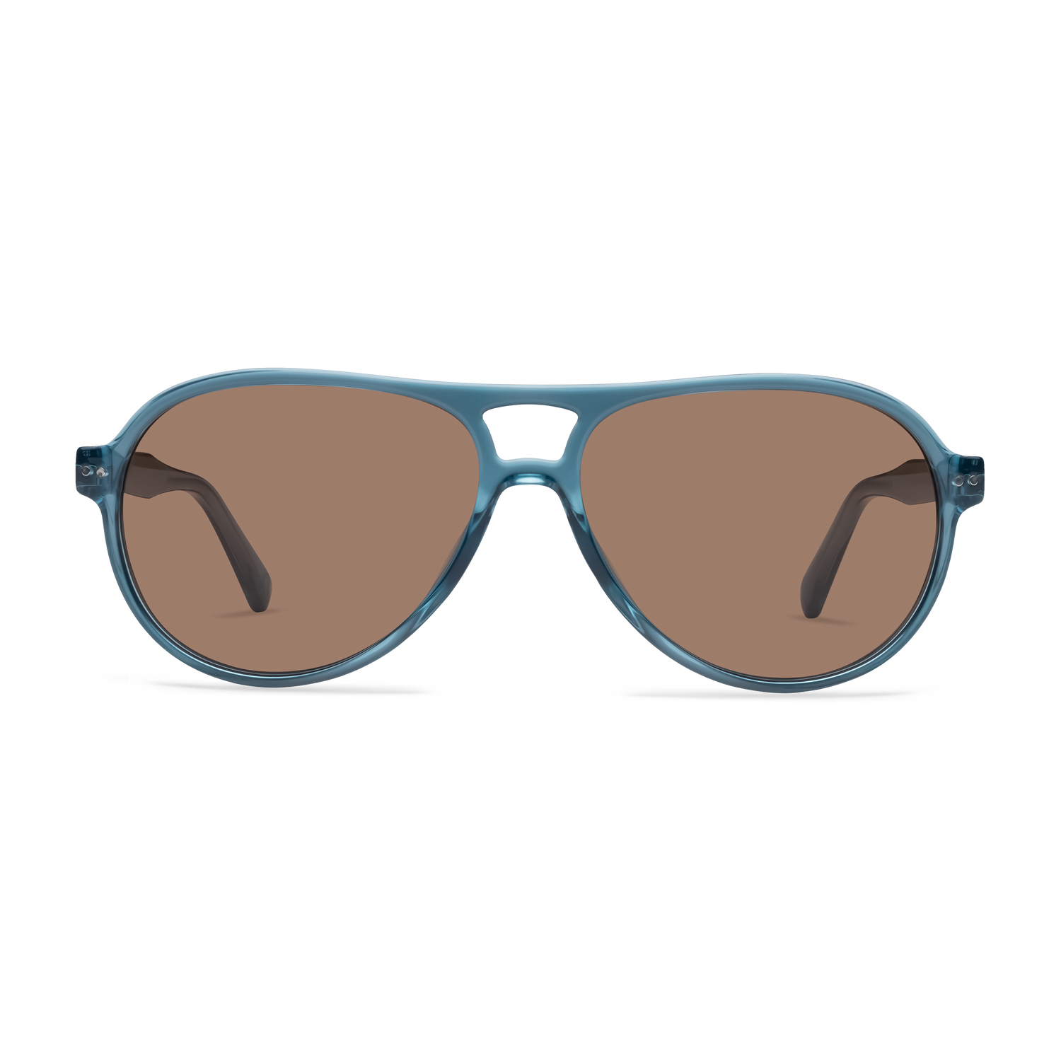Liam Sun Sunglasses LOOK OPTIC Sunglasses Shiny Aqua No Magnification