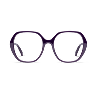 Linda Readers READING GLASSES LOOK OPTIC Reader Shiny Purple 1.00