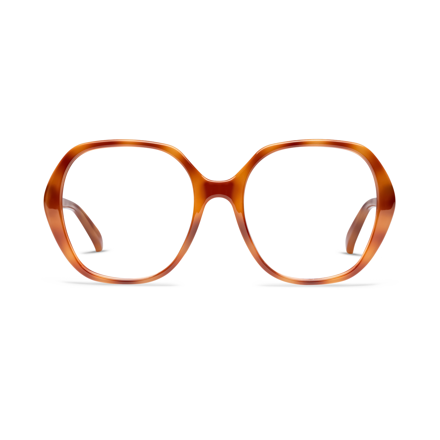 Linda Readers READING GLASSES LOOK OPTIC Reader Shiny Vintage Tortoise +1.00