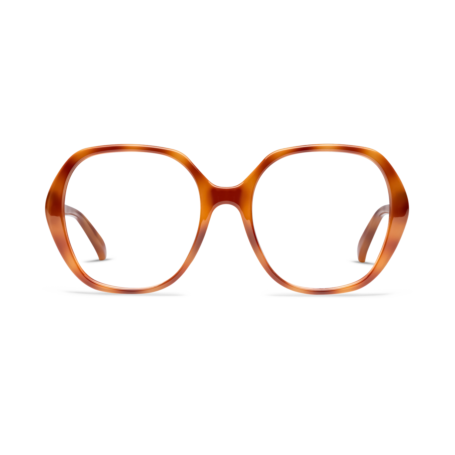Linda Readers READING GLASSES LOOK OPTIC Reader Shiny Vintage Tortoise +1.00