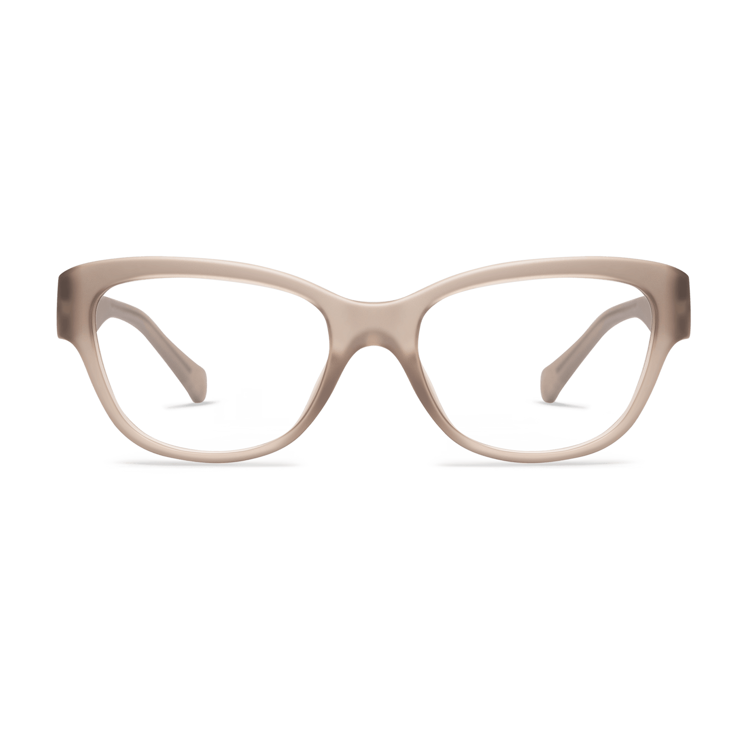 Milla Readers Eyeglasses LOOK OPTIC Taupe +1.00 