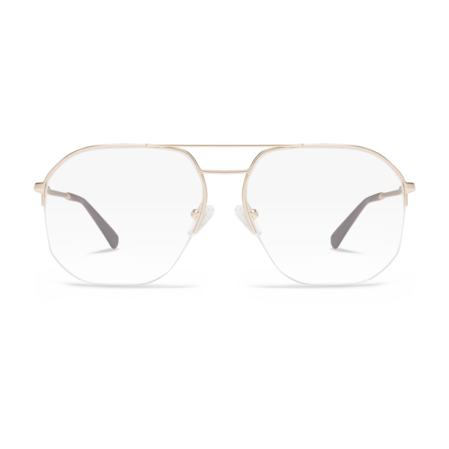 Muse Blue Light BLUE LIGHT READING GLASSES LOOK OPTIC Gold 0.00