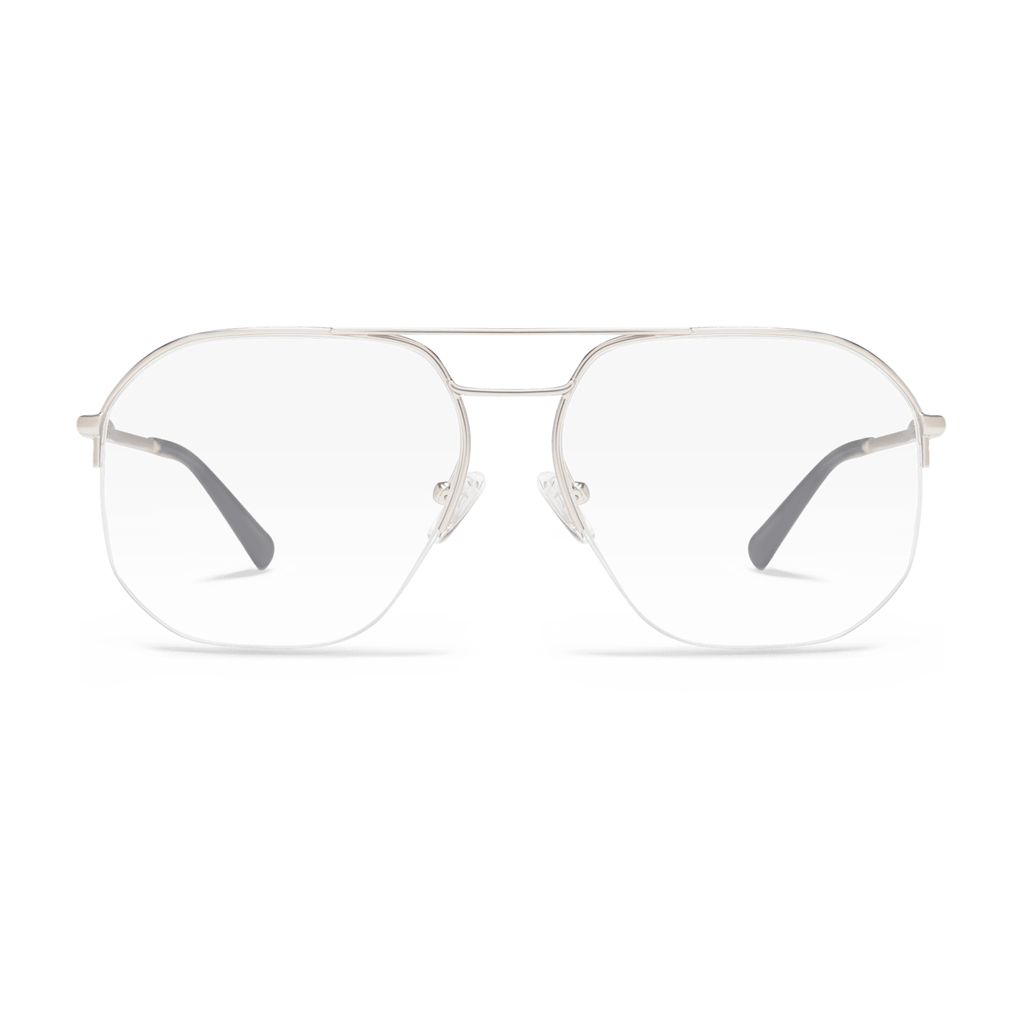 Muse Blue Light BLUE LIGHT READING GLASSES LOOK OPTIC Silver 0.00