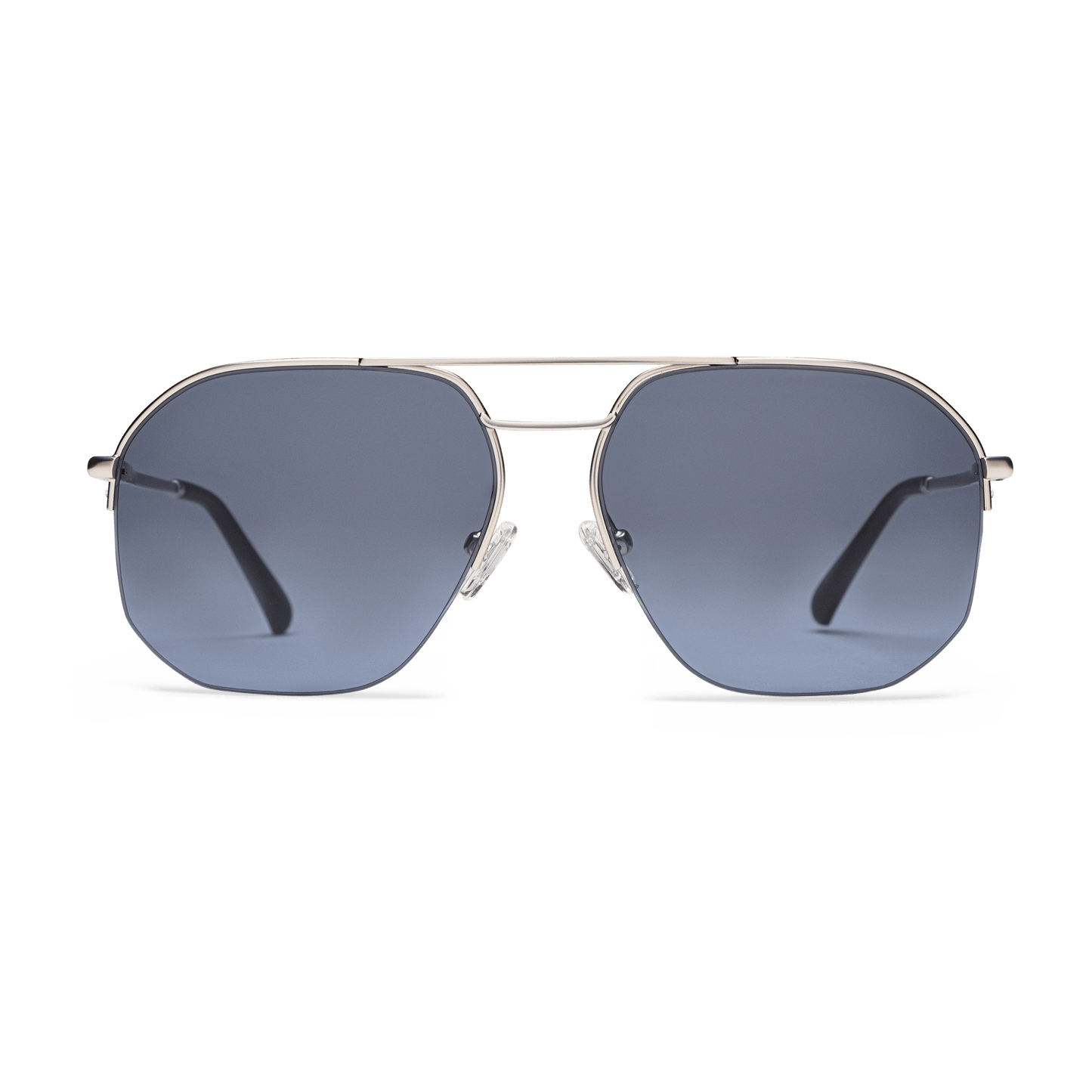 Muse Sun Sunglasses LOOK OPTIC Sunglasses Silver No Magnification