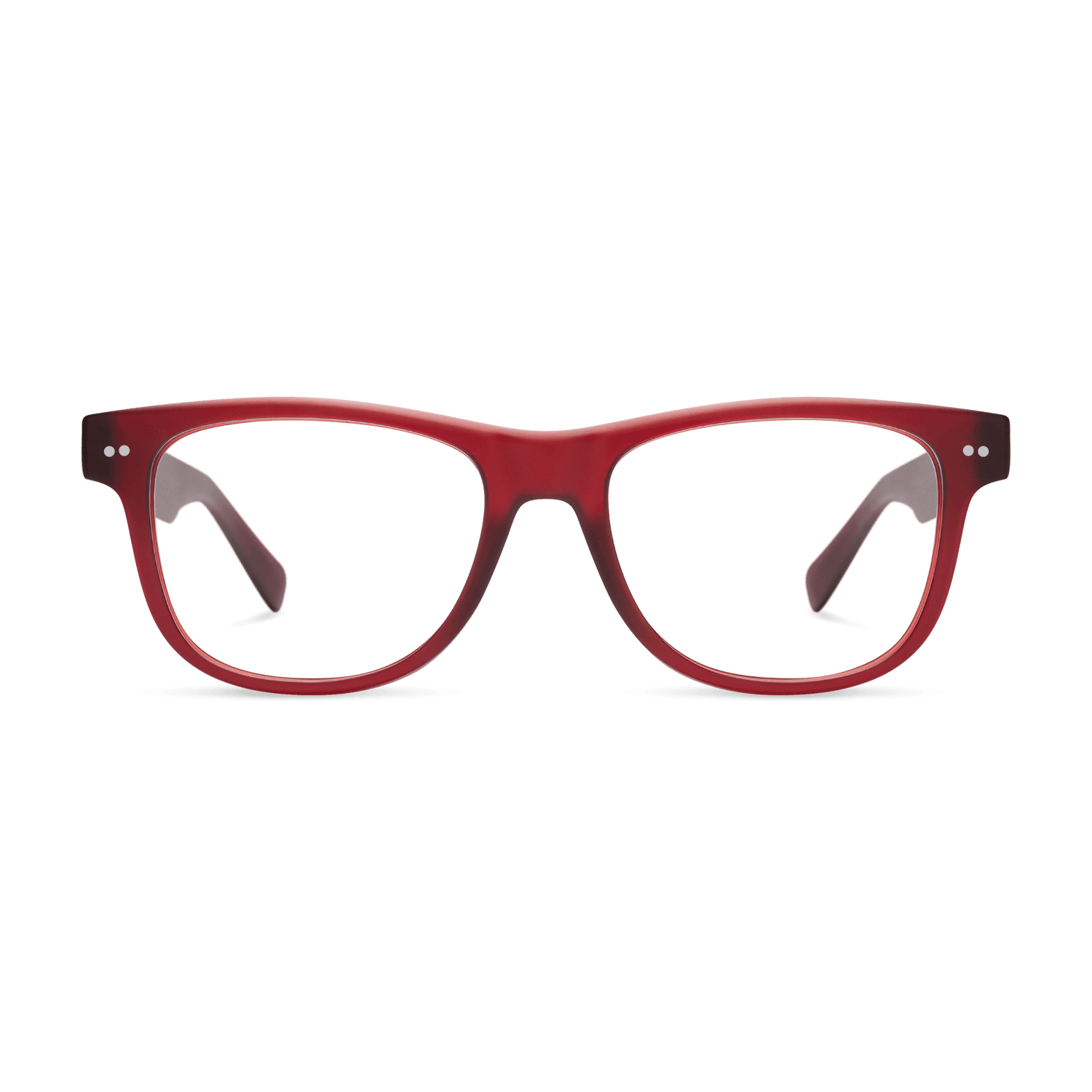 Sullivan Blue Light Eyeglasses LOOK OPTIC Crimson +0.00 