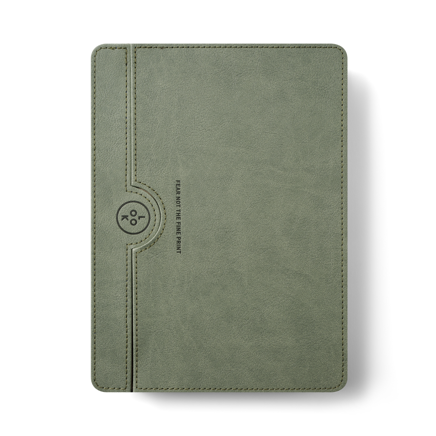 
A mint green rectangular case is shown.