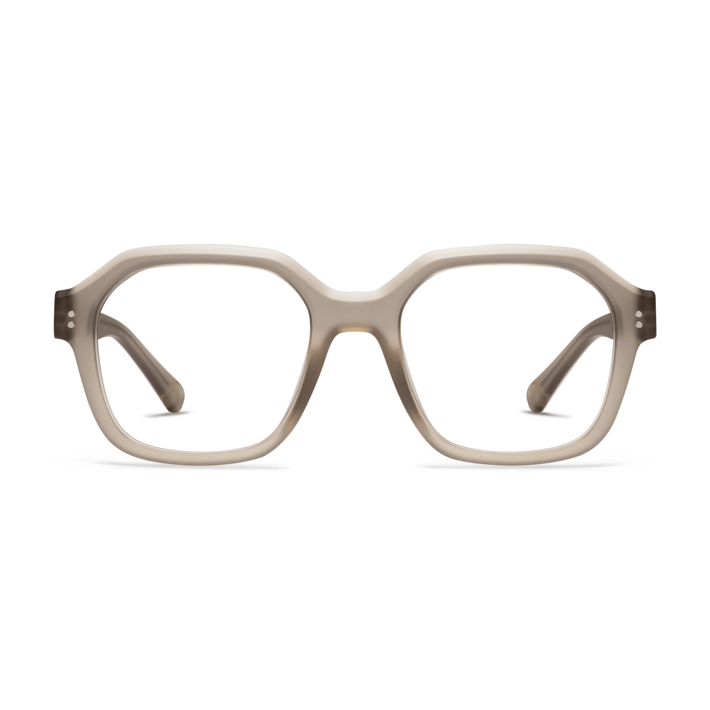 Uma Blue Light Eyeglasses LOOK OPTIC Taupe +0.00 