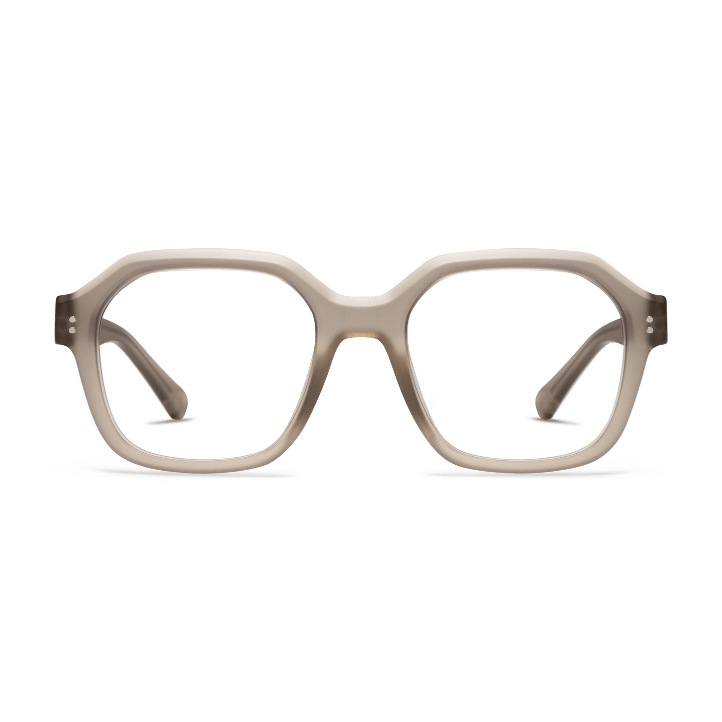 Uma Readers Eyeglasses LOOK OPTIC Taupe +1.00 