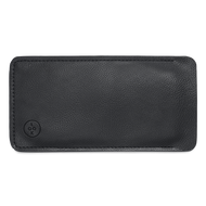 
Black vegan leather eyewear case with a textured finish and embossed LOOK logo.
