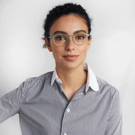 Abbey Blue Light BLUE LIGHT READING GLASSES LOOK OPTIC    Female