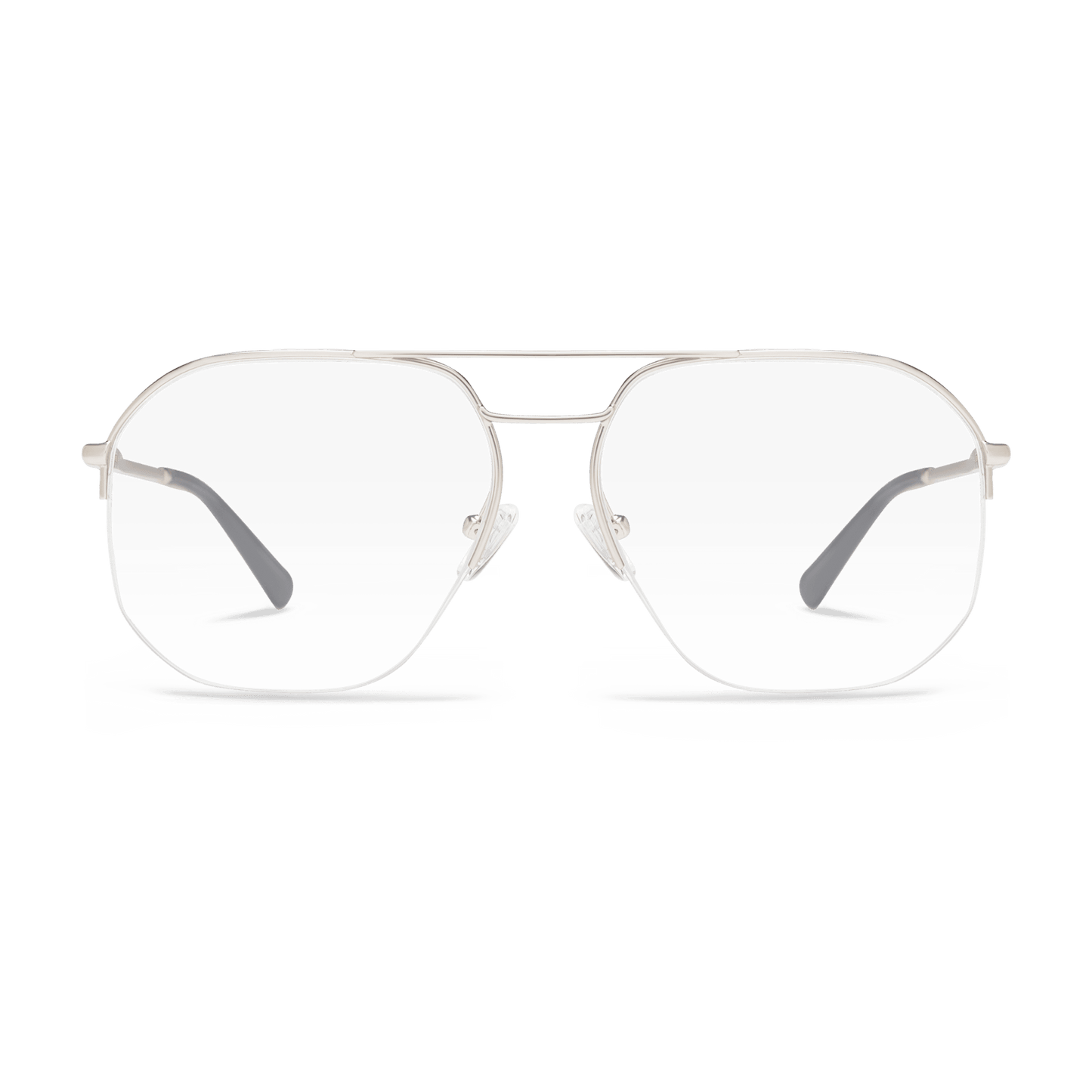 Muse Readers Eyewear LOOK OPTIC Reader Silver +1.00